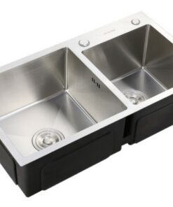 304 stainless steel double sink for kitchen